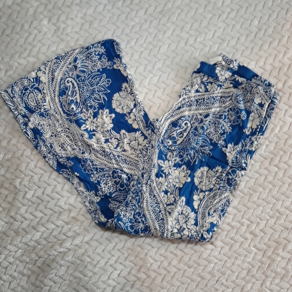 Billabong Pants - Billabong Floral Paisley Flared Pants